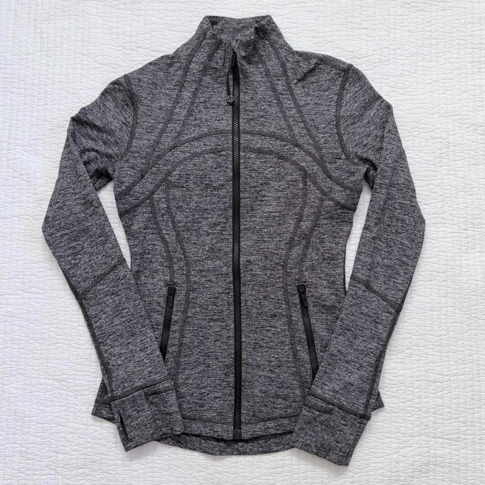 Lululemon Define Gray Women's Full-Zip Performance Jacket